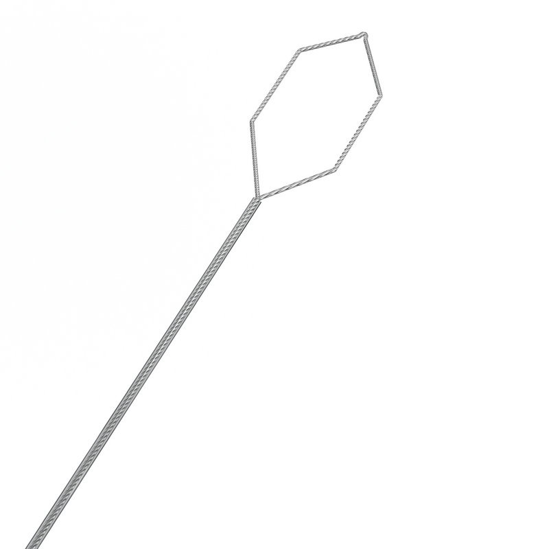 Hexagon polypectomy snare loop